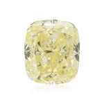 Diamante Giallo Chiaro Fantasia Taglio Cuscino da 1,50 Carati VS1 GIA