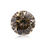 Diamante Rotondo Brillante GIA VS1 Giallo Verdastro Grigio Scuro Fancy da 1,08 carati