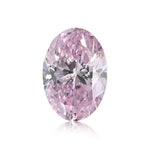 ألماسة بيضاوية Fancy Intense Purplish Pink بوزن 0.19 قيراط (I1) GIA & ARGYLE