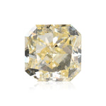 0,60 Karat ausgefallener gelber Asscher Diamant (SI2)