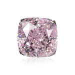 0,42 Karat Fancy Purple Pink Cushion Diamant VVS2 GIA