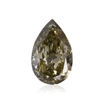 0,20 Karat Chamäleon-Birnendiamant VVS2 GIA