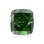 Diamante Cushion Fancy Deep Green da 0,50 carati I2 GIA