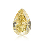 1.54 Carat Fancy Brownish Yellow Pear Diamond VS1 GIA