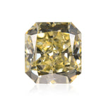 Diamante radiante giallo chiaro fantasia da 1,60 carati VS1 GIA