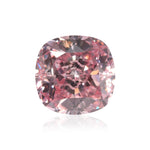 0.87 Carat Fancy Intense Pink Cushion Diamond VS1 GIA
