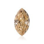 1.10 Carat Fancy Brownish Yellow Marquise Diamond VS2 GIA