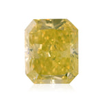 1.71 Carat Fancy Intense Greenish Yellow Radiant Diamond SI1 GIA