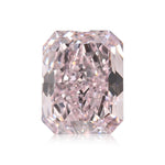 Diamante a taglio Radiant Fancy Light Pink da 0,67 carati, purezza VS2, certificato GIA