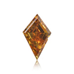0.46 قيراط ألماسة KITE بلون Fancy Deep Brownish Orangy Yellow (VS2) GIA