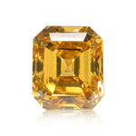 0.34 Karat Fancy Vivid Yellow Smaragd Diamant (SI1) GIA