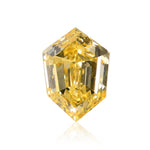0.34 Carat Fancy Intense Yellow Kite Diamond (SI2) GIA