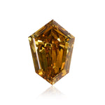 0.29 Carat Fancy Deep Brownish Yellow KITE Diamond (SI1) GIA