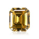 0.37 Carat Fancy Deep Yellow Emerald Diamond (VS1) GIA