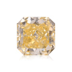 Diamante taglio Radiant GIA SI2 Fancy Orangy Yellow 0,81 carati