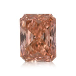 Diamante Radiant Naturale Fancy Deep Brown Pink da 1.02 carati SI1 GIA