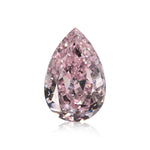 1.00 Carat Fancy Pink Pear Diamond VVS1 GIA