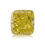 Diamante Cuscino Giallo Fancy Vivid da 0,34 carati VVS1 GIA