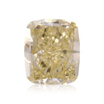 Diamante Cuscino Fancy Yellow 0.50 carati VS1 GIA