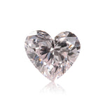 0.34 Carat Very Light Pink HEART Diamond SI1 GIA