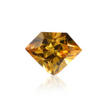 0.32 Carat Fancy Deep Yellow Shield-Cut Diamond SI1 GIA