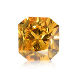 0,34 carati, Fancy Vivid Orangy Yellow, Radiant, SI1, GIA