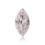 Diamante Marquise Marrone Rosato Leggero 0,55 Carati SI2 GIA