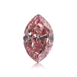 0.38 Carat Fancy Orangy Pink Marquise Diamond SI2 GIA