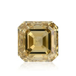 Diamante Asscher Fancy Yellowish Brown SI1 GIA da 6,02 carati