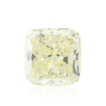 6.03 Carat Light Yellow Cushion Diamond VS2 GIA