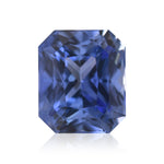 6.04 Carat Blue SRI LANKAN Radiant Sapphire CD