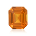 6.06 Carat Orange SRI LANKAN Emerald Sapphire GIA