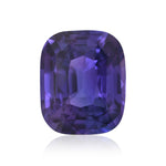 6.14 Carat Purple MADAGASCAR Cushion Sapphire AGL No Heat