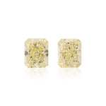 6.60 Carat Fancy Yellow Radiant Diamonds VVS2 GIA