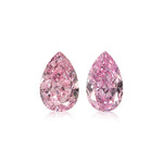 Diamanti a pera 0,16 carati Fancy Intense Purplish Pink (VS)