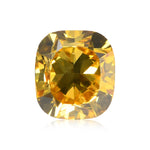 0.53 قيراط ألماسة كوشن Fancy Deep Yellow بدرجة نقاء SI1 من GIA