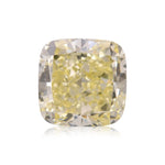 1,62 Karat Fancy Light Yellow Cushion Diamant VVS1 GIA