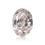 0.73 Carat Light Pink Oval Diamond SI2 GIA