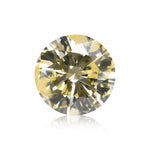1,08 Karat Fancy Light Yellow runder Diamant (I2) GIA