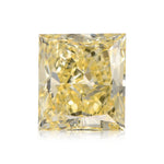 1.25 Carat Fancy Light Yellow Princess Diamond (VS1) GIA