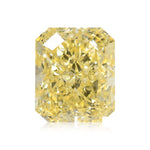 1.00 Carat Fancy Yellow Radiant Diamond SI1 GIA