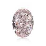 0.40 Carat Fancy Light Pink Oval Diamond SI1 GIA