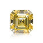 1,07 Karat Fancy Vivid Yellow Asscher Diamant SI1 GIA