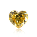 Diamante a Cuore Fancy Vivid Yellow da 1.02 Carati SI1 GIA