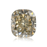 8.13 Carat Fancy Brown Greenish Yellow Cushion Diamond (I1) GIA