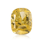ألماسة وسادة صفراء فاخرة شديدة 1.01 قيراط (I1) GIA