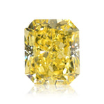 0.55 Karat Fancy Intense Yellow Radiant Diamant SI1 GIA