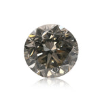 1.00 Carat Fancy Gray Round Brilliant Diamond SI1 GIA