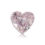 0.72 Carat Fancy Light Pink HEART Diamond VS2 GIA