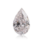 0,67 Karat Faint Pink Pear Diamant SI2 GIA